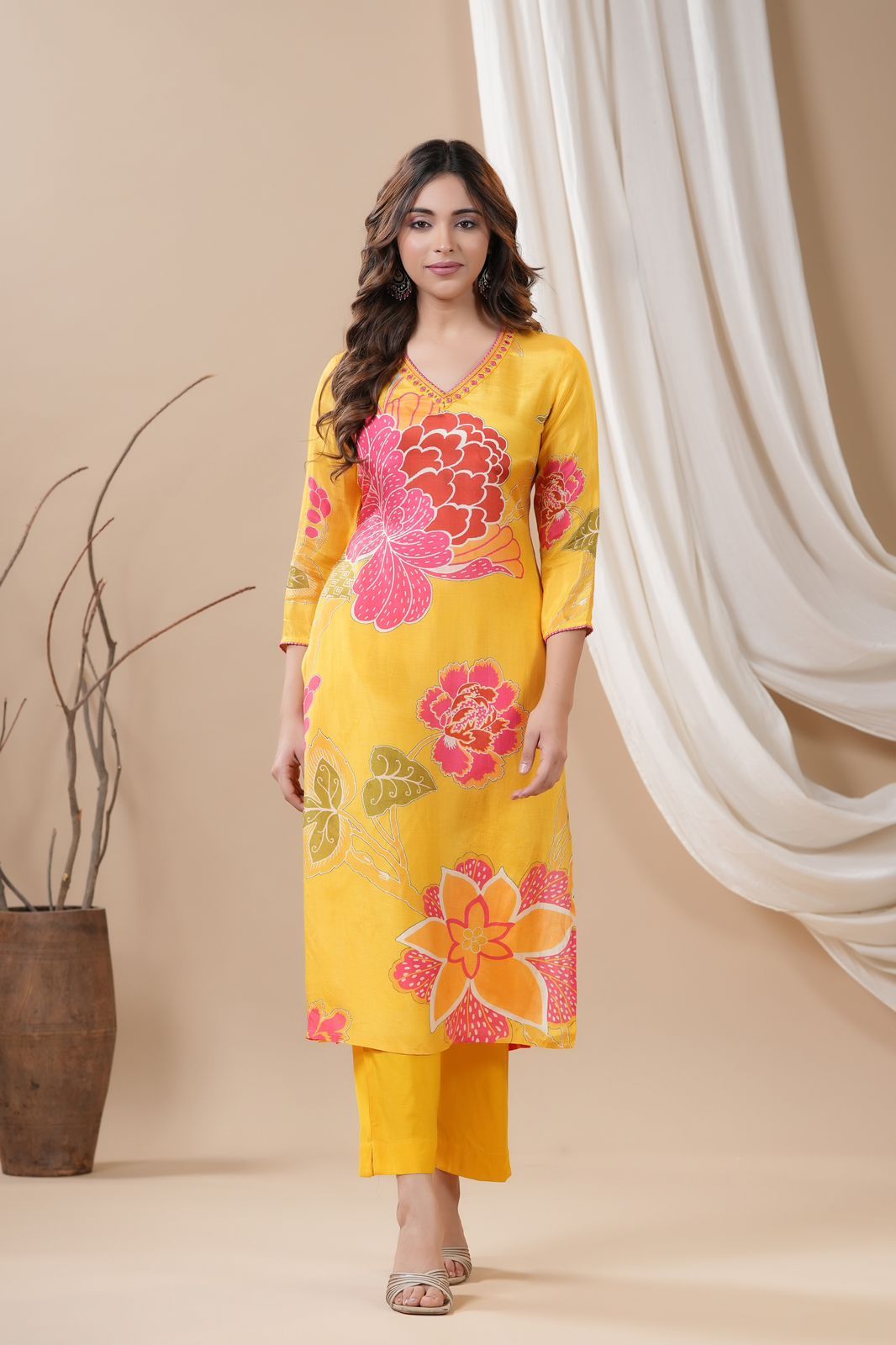 kurti pant set